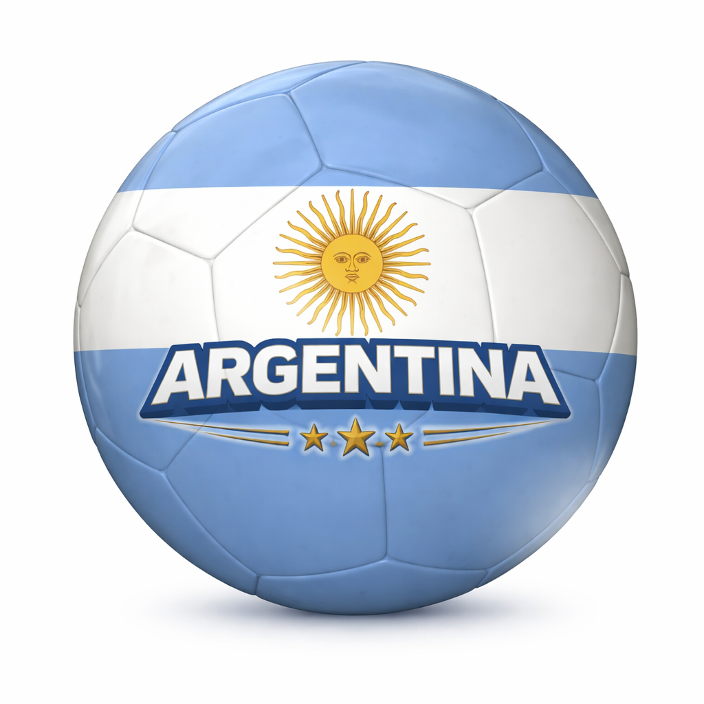 Mini Soccer Balls with Country Flags