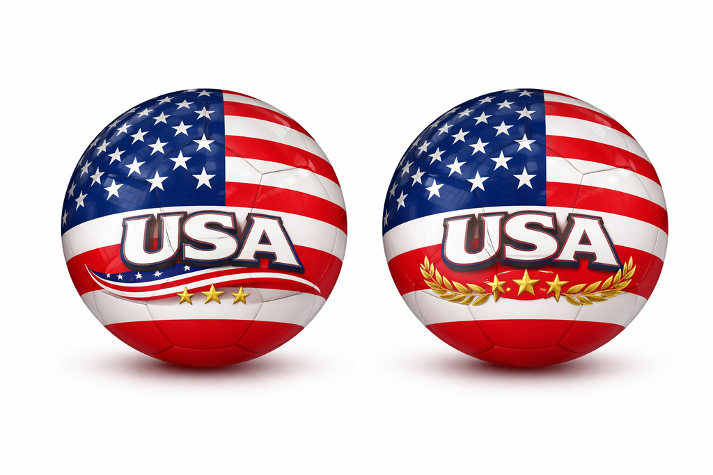 Mini Soccer Balls with Country Flags